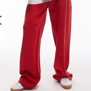 Topshop Red Pants